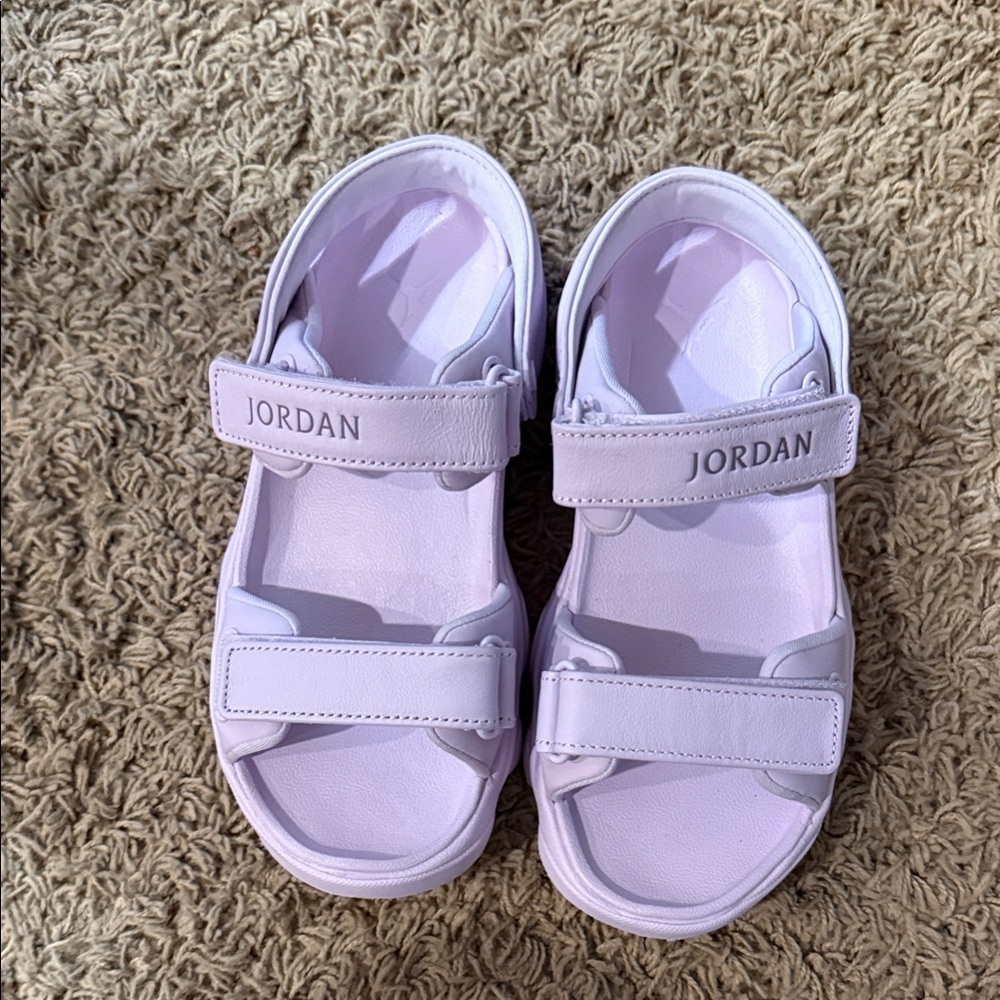 Jordan Lavender Platform Sandals